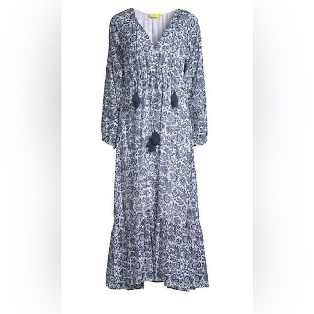 Roller Rabbit CHAMBRAY FIL COUPE OLAYA DRESS